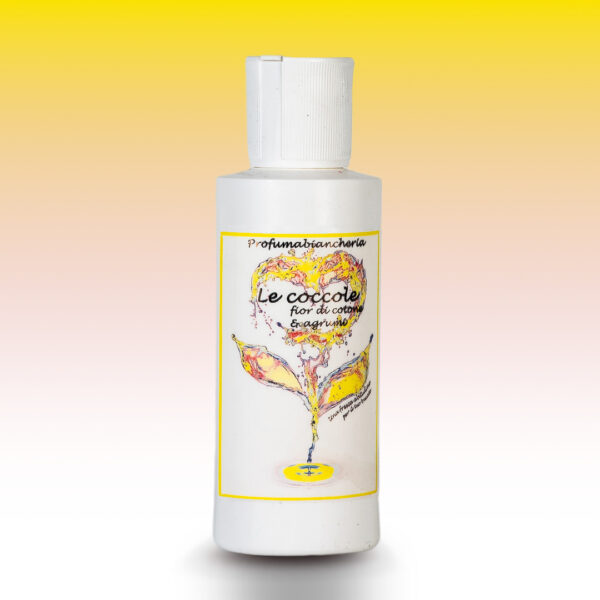 PROFUMA BIANCHERIA - "LE COCCOLE"  FIOR DI COTONE & AGRUMI  ML 125
