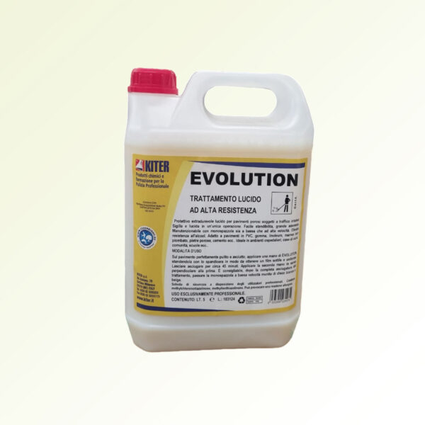 EVOLUTION cera protettiva lucida   5 LT.